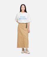 LONG BAKER SKIRT,CHINO, small image number 1