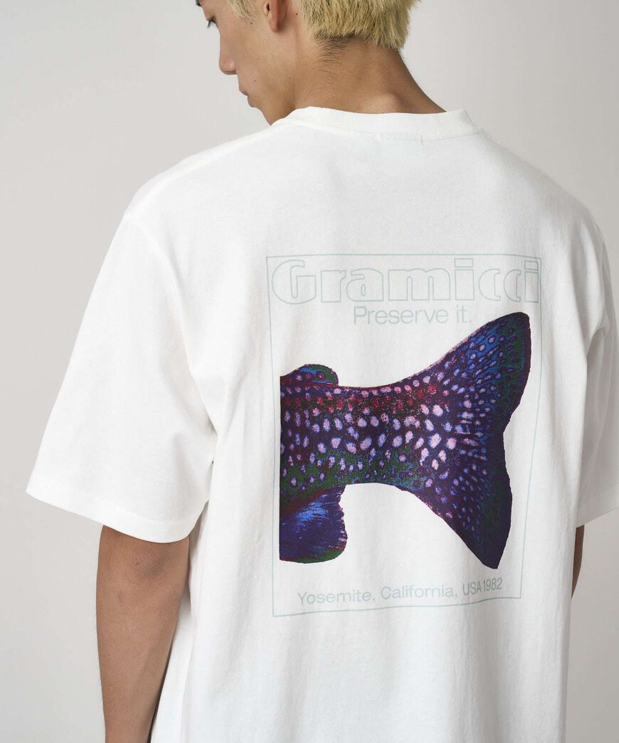 TROUTTAIL TEE,WHITE, large image number 5