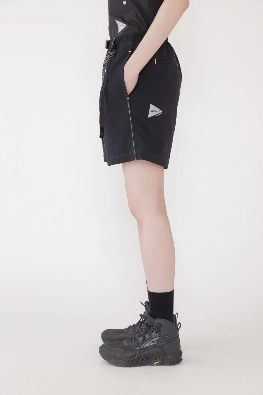 NYLON G-SHORT,BLACK, large image number 7