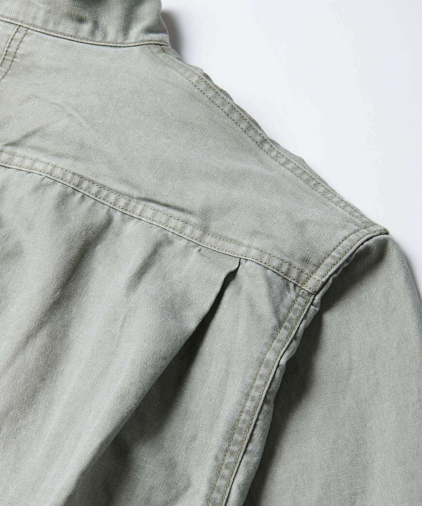 CANVAS PHOENIX JACKET,DEEP BROWN, large image number 5