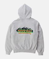 MOUNTAINEERING ZIP HOODED SWEATSHIRT,HEATHER ASH, small image number 0