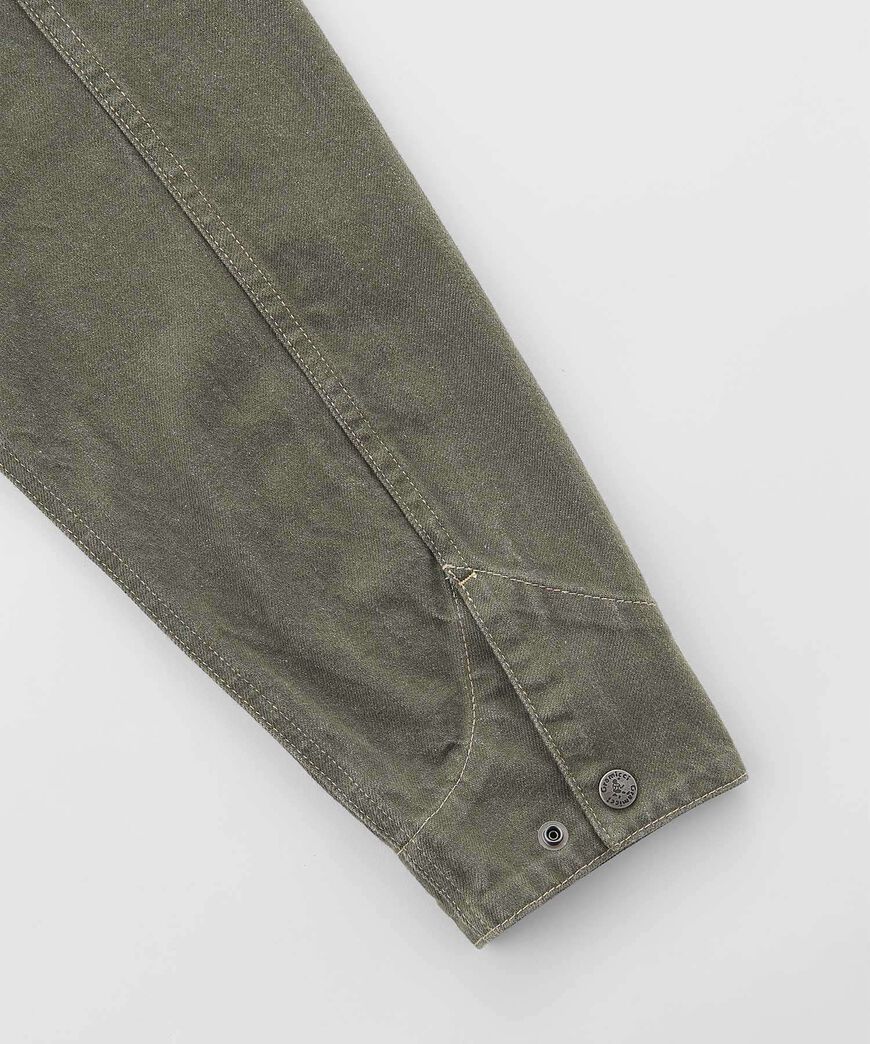 JAPANESE SLUB DENIM JACKET,AMBER, large image number 5