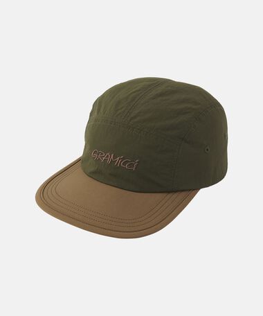 NYLON CAP,DEEP OLIVE x COYOTE, medium