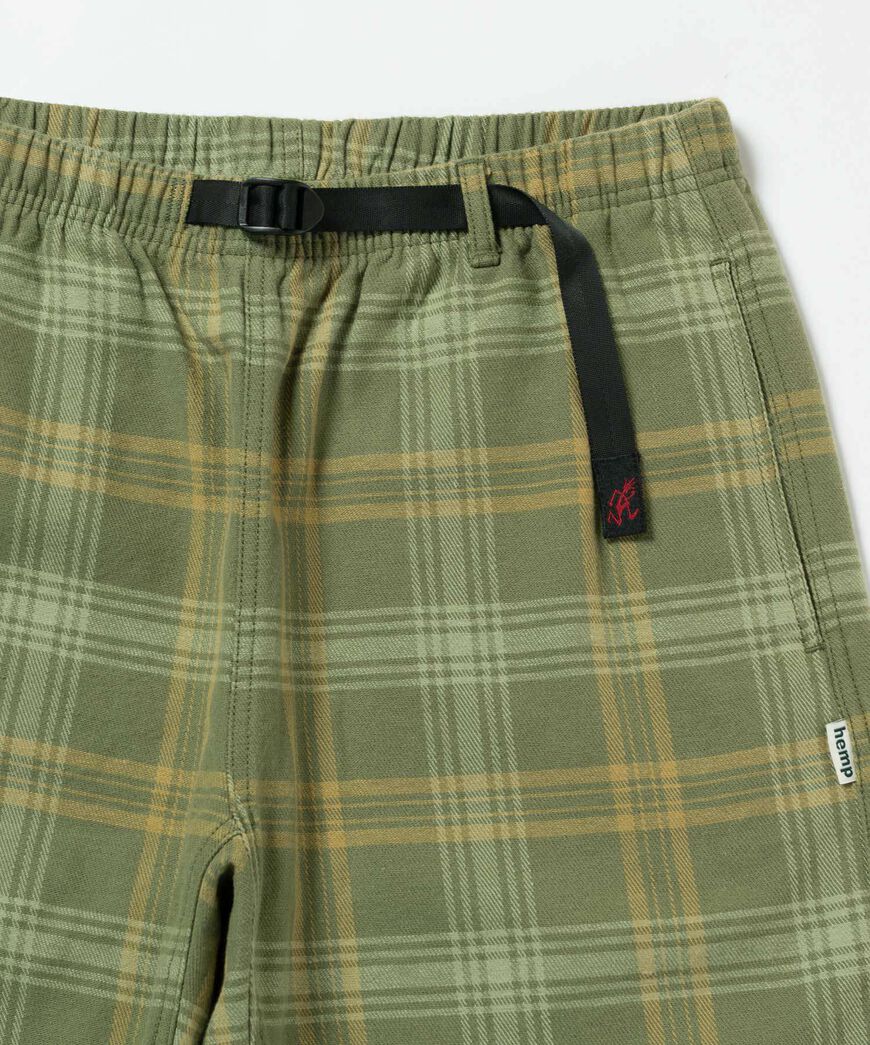 HEMP G-SHORT PLAID,PLAID, large image number 8