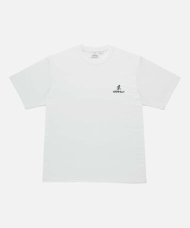 ONE POINT LOGO TEE,WHITE, medium