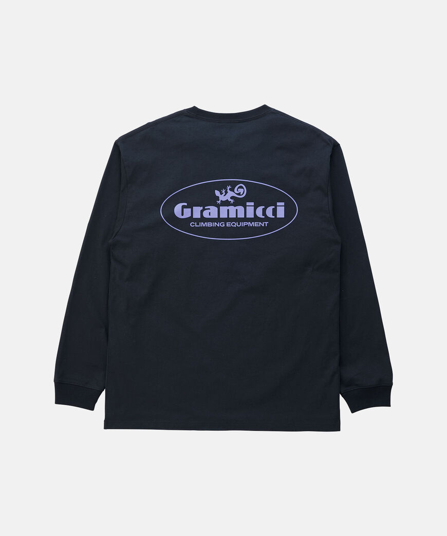 CLIMBING EQUIPMENT L/S TEE,VINTAGE BLACK, large image number 0