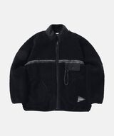 JQ TAPE FLEECE JACKET,BLACK, small image number 0