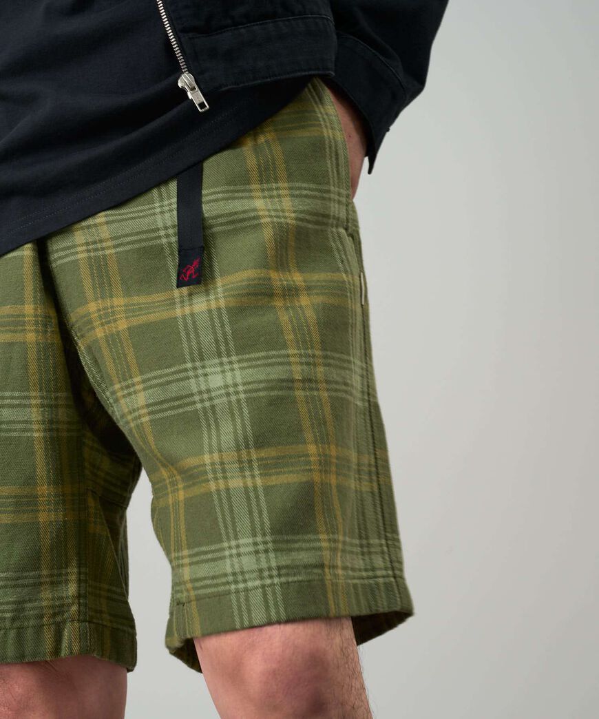 HEMP G-SHORT PLAID,PLAID, large image number 7