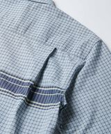ZIP UP WAVE SHIRT,PACIFIC PLAID, small image number 10
